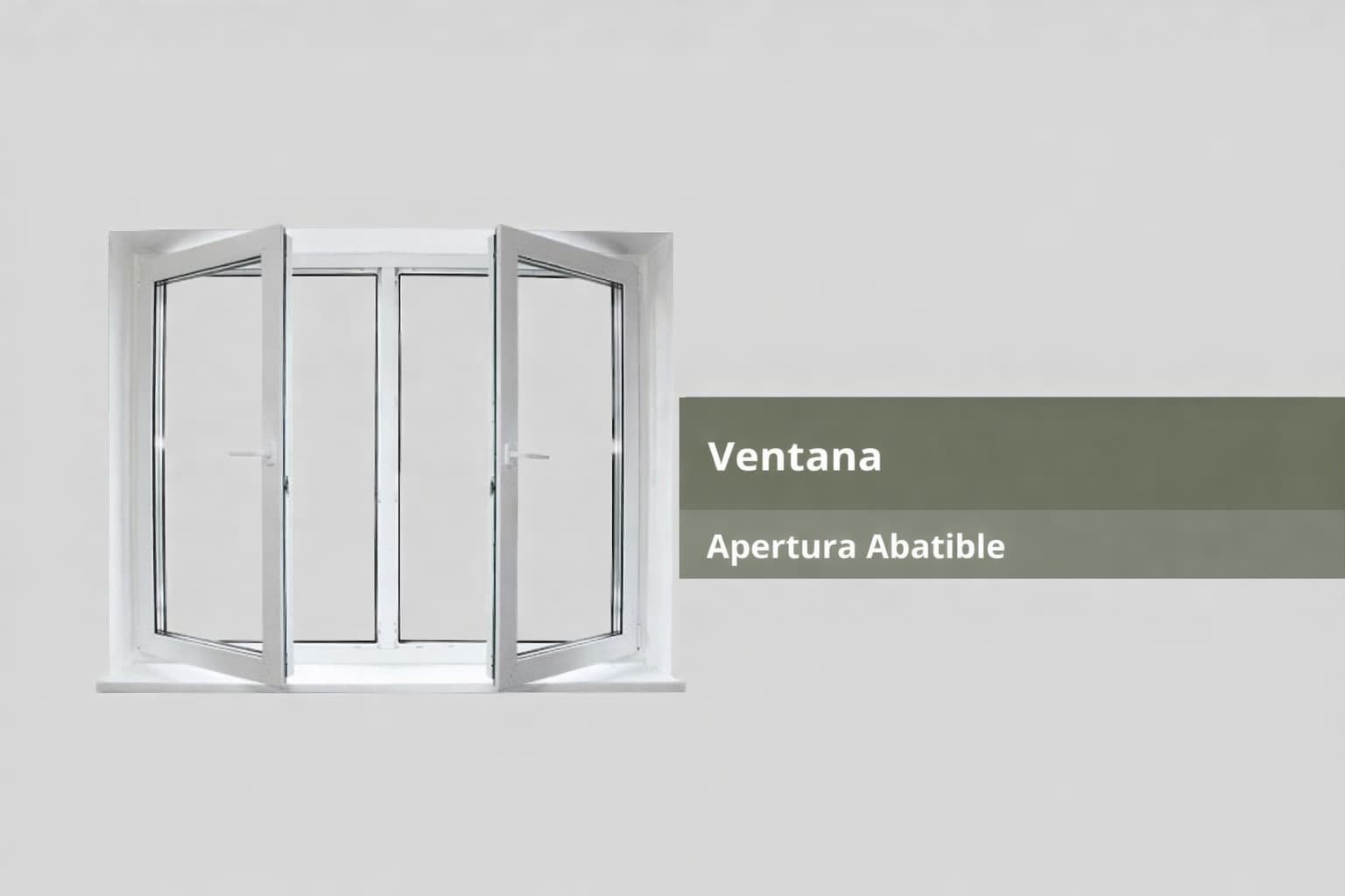 Texto Alternativo: Perfil de ventana de PVC Serie Ideal 2000 de Habitare Integral con 60mm de profundidad y sistema de doble vidrio insulado para aislamiento térmico.
